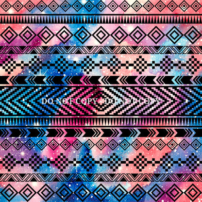 TRIBAL GALAXY PATTERN VINYL - MULTIPLE VARIATIONS