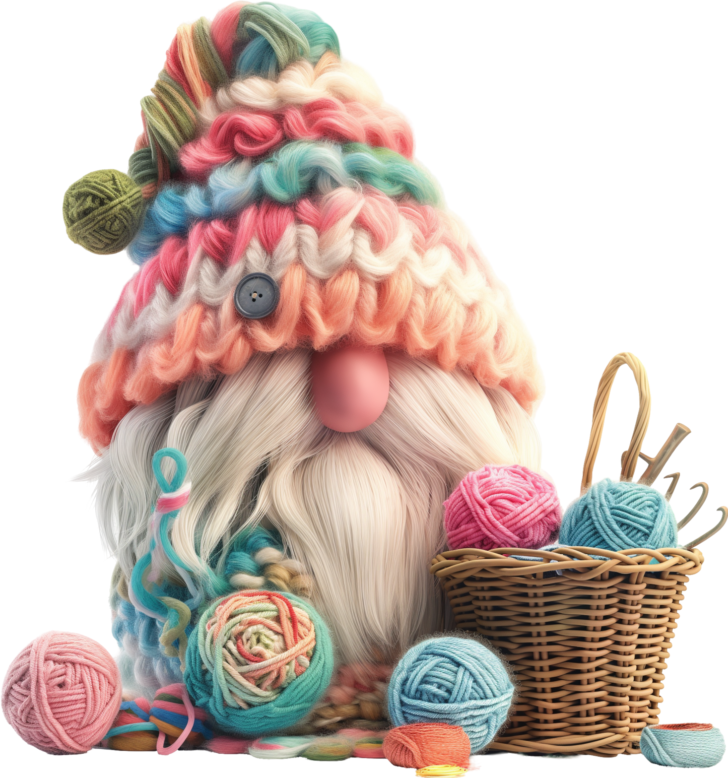 CROCHET GNOMES -  Decals