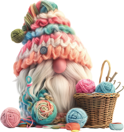 CROCHET GNOMES -  Decals