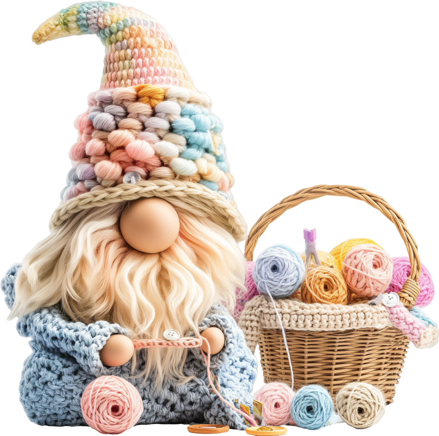 CROCHET GNOMES -  Decals