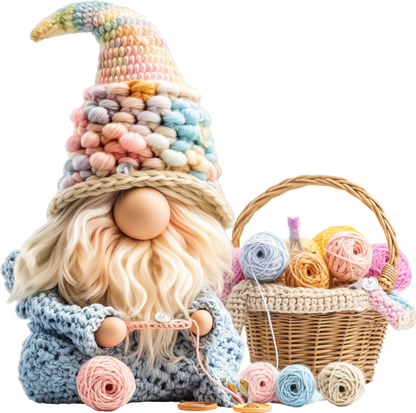 CROCHET GNOMES -  Decals