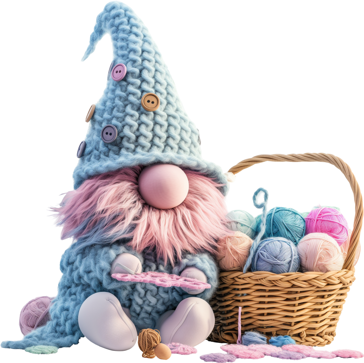 CROCHET GNOMES -  Decals