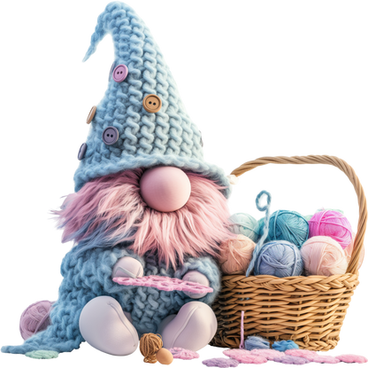 CROCHET GNOMES -  Decals