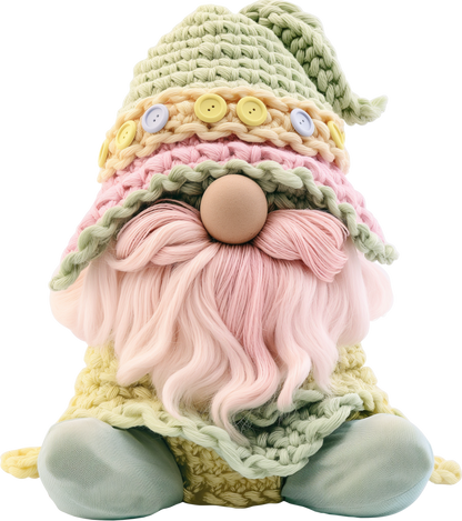 CROCHET GNOMES -  Decals