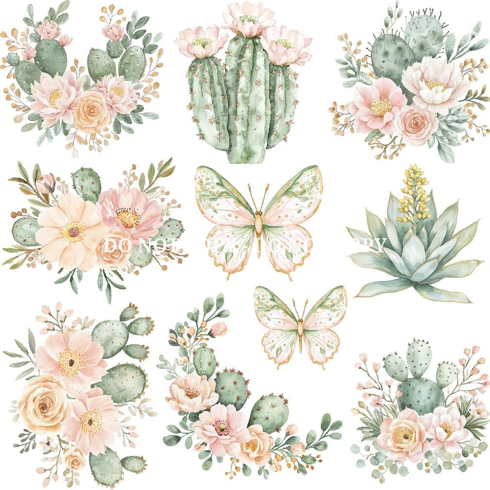 VIVA MEXICO FLORAL - FLAIR SHEET