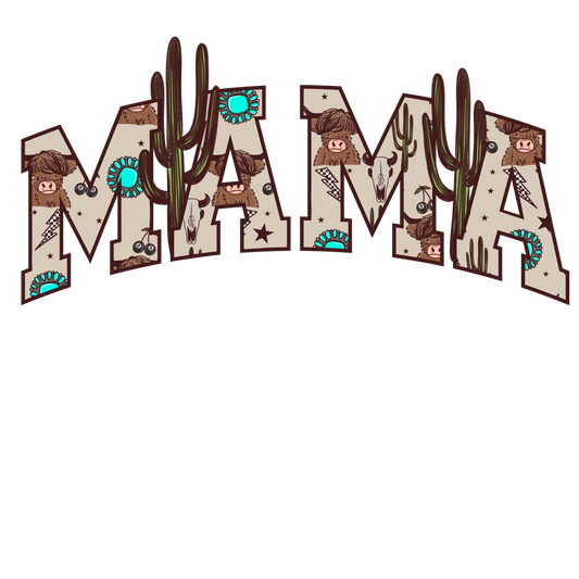 WESTERN MAMA - DECAL