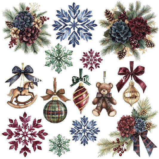 WINTER ELEGANCE FLORAL - FLAIR SHEET