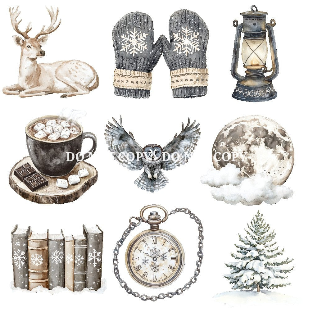 WINTER MOOD  - FLAIR SHEET