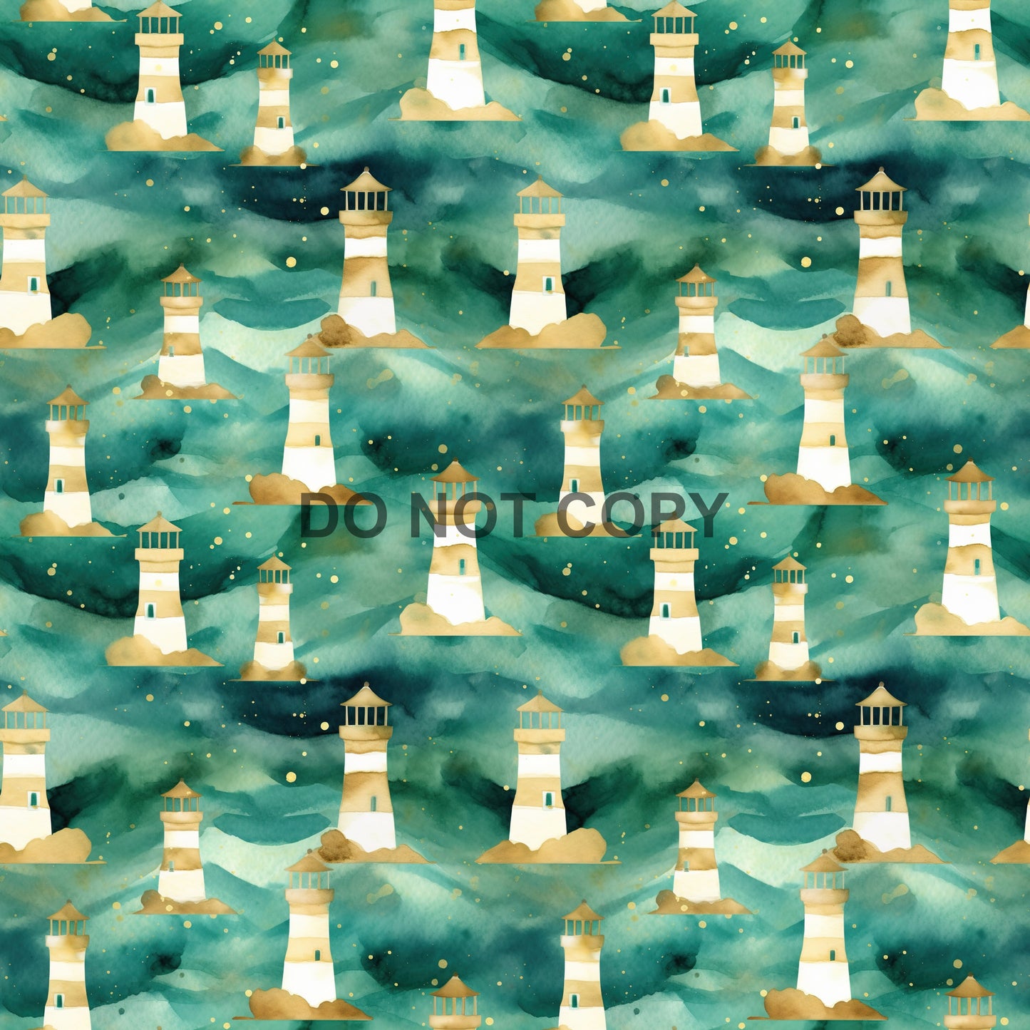 GOLD AND TEAL NAUTICAL - MULTIPLE VARIATIONS