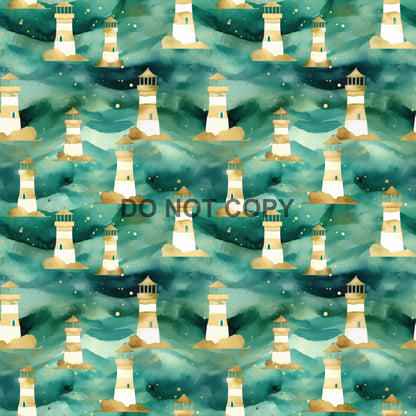 GOLD AND TEAL NAUTICAL - MULTIPLE VARIATIONS