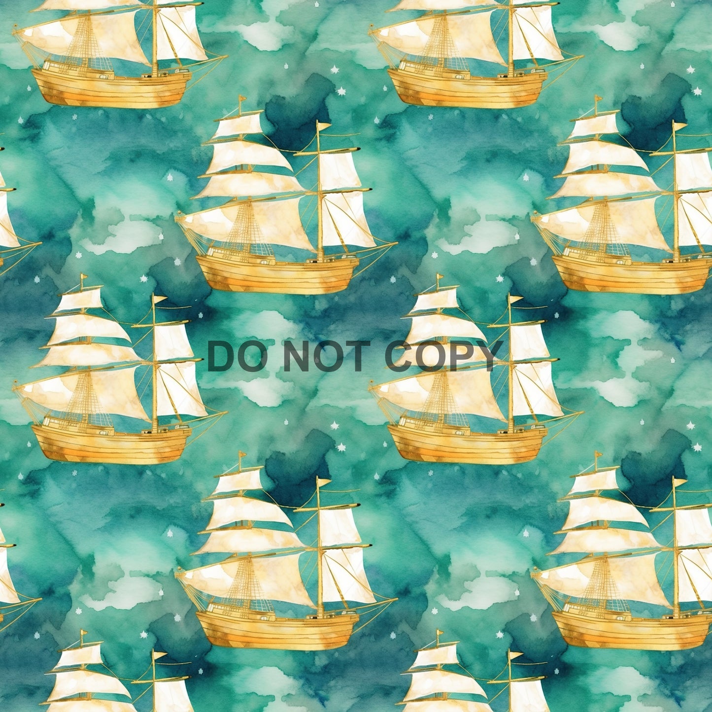 GOLD AND TEAL NAUTICAL - MULTIPLE VARIATIONS