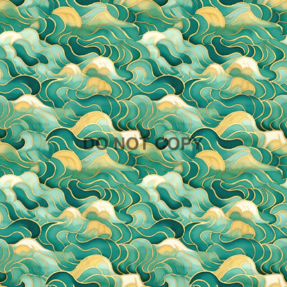 GOLD AND TEAL NAUTICAL - MULTIPLE VARIATIONS