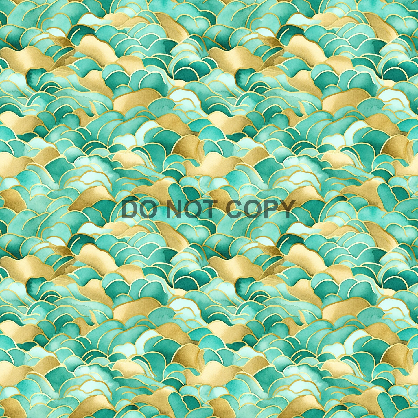 GOLD AND TEAL NAUTICAL - MULTIPLE VARIATIONS