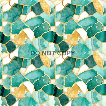 GOLD AND TEAL NAUTICAL - MULTIPLE VARIATIONS