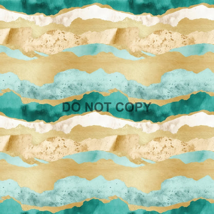 GOLD AND TEAL NAUTICAL - MULTIPLE VARIATIONS