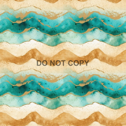 GOLD AND TEAL NAUTICAL - MULTIPLE VARIATIONS