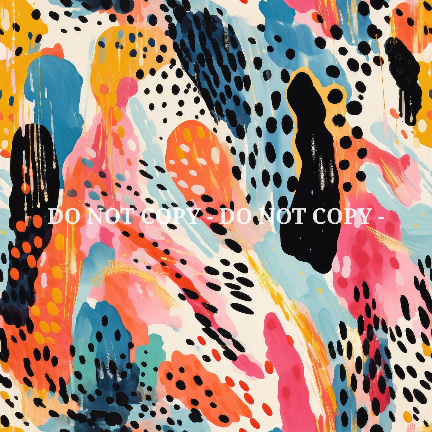 ABSTRACT BRIGHT PATTERN VINYL - MULTIPLE VARIATIONS