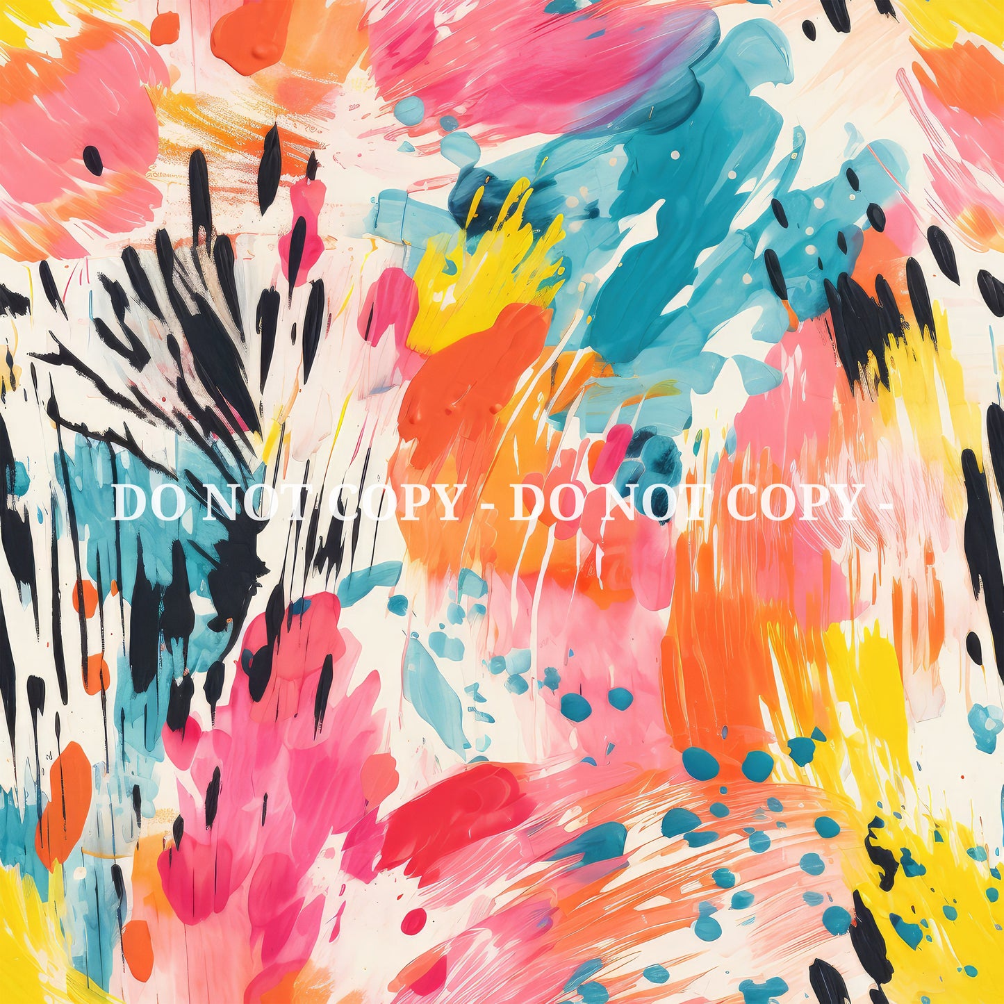 ABSTRACT BRIGHT PATTERN VINYL - MULTIPLE VARIATIONS