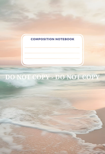 COMPOSITION NOTEBOOK COVERS - FRONT AND BACK - MULTIPLE VARIATIONS