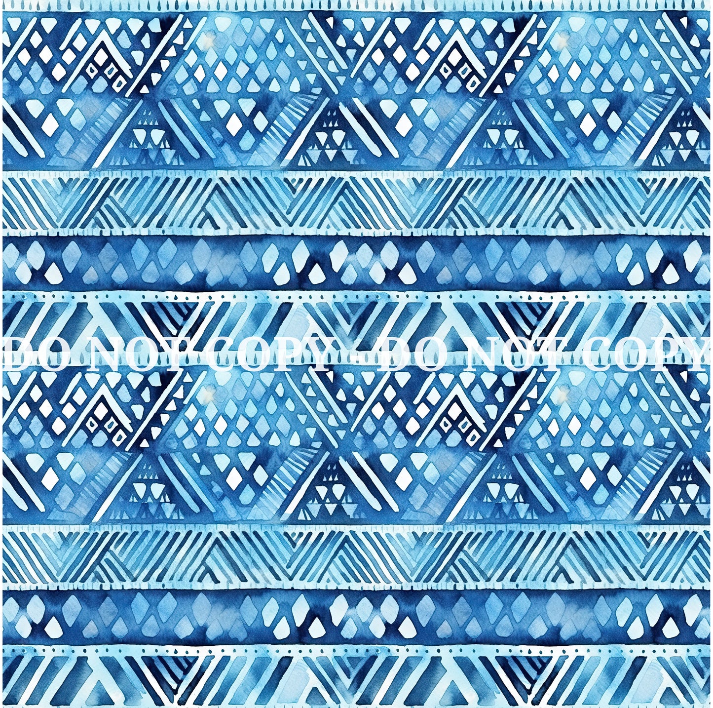 WATERCOLOR BLUE PATTERN VINYL - MULTIPLE VARIATIONS