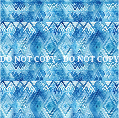 WATERCOLOR BLUE PATTERN VINYL - MULTIPLE VARIATIONS