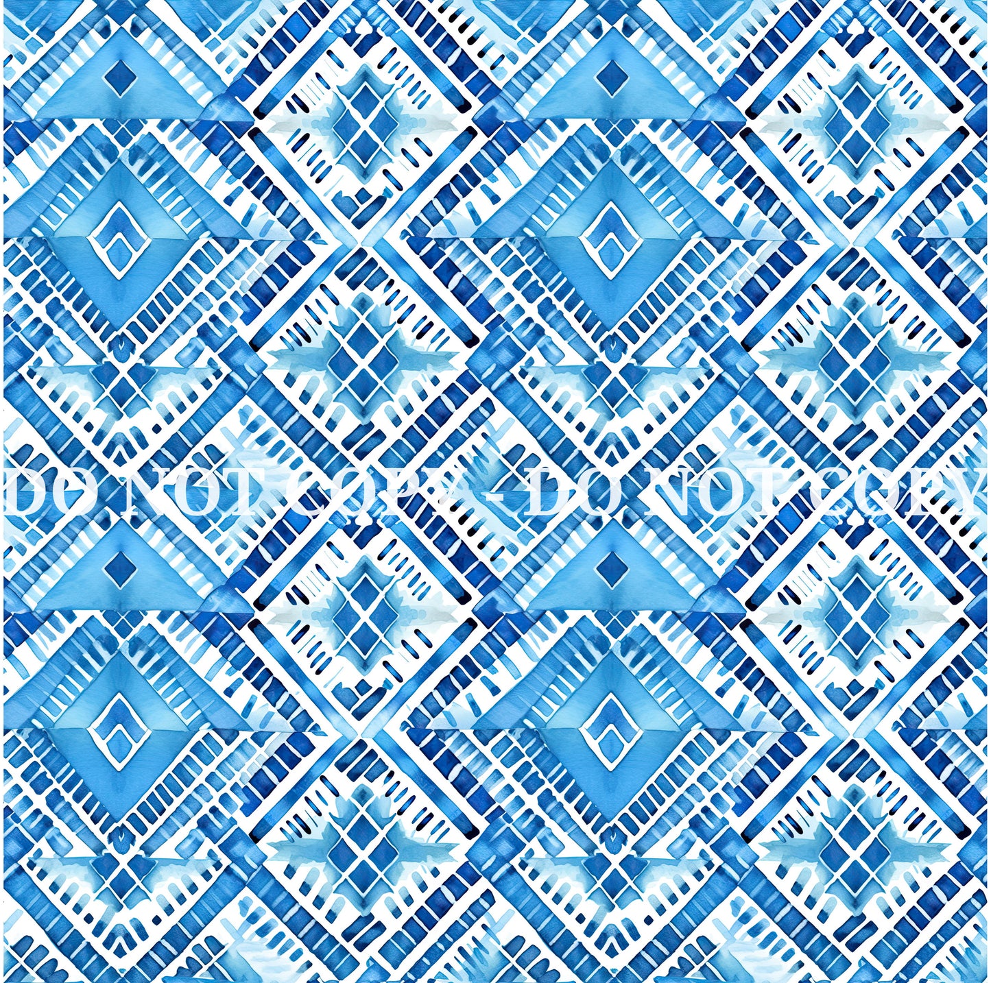 WATERCOLOR BLUE PATTERN VINYL - MULTIPLE VARIATIONS