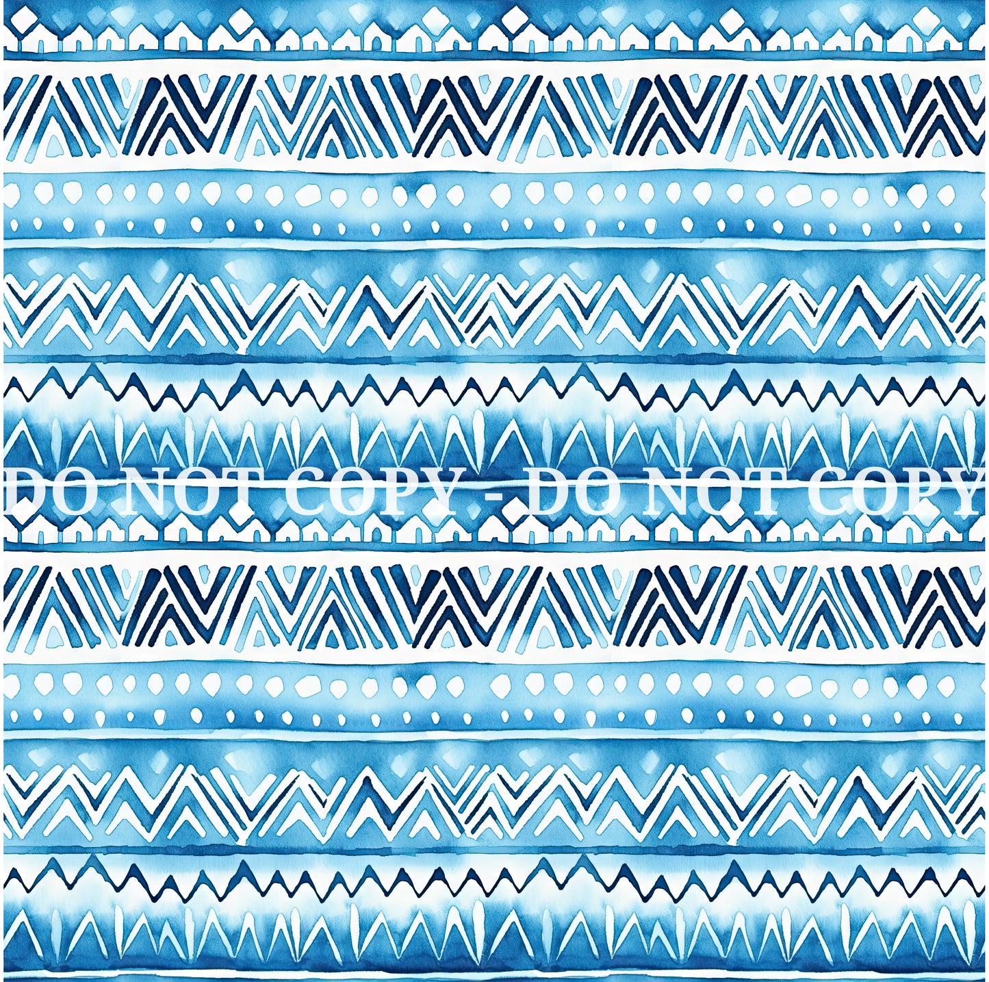 WATERCOLOR BLUE PATTERN VINYL - MULTIPLE VARIATIONS