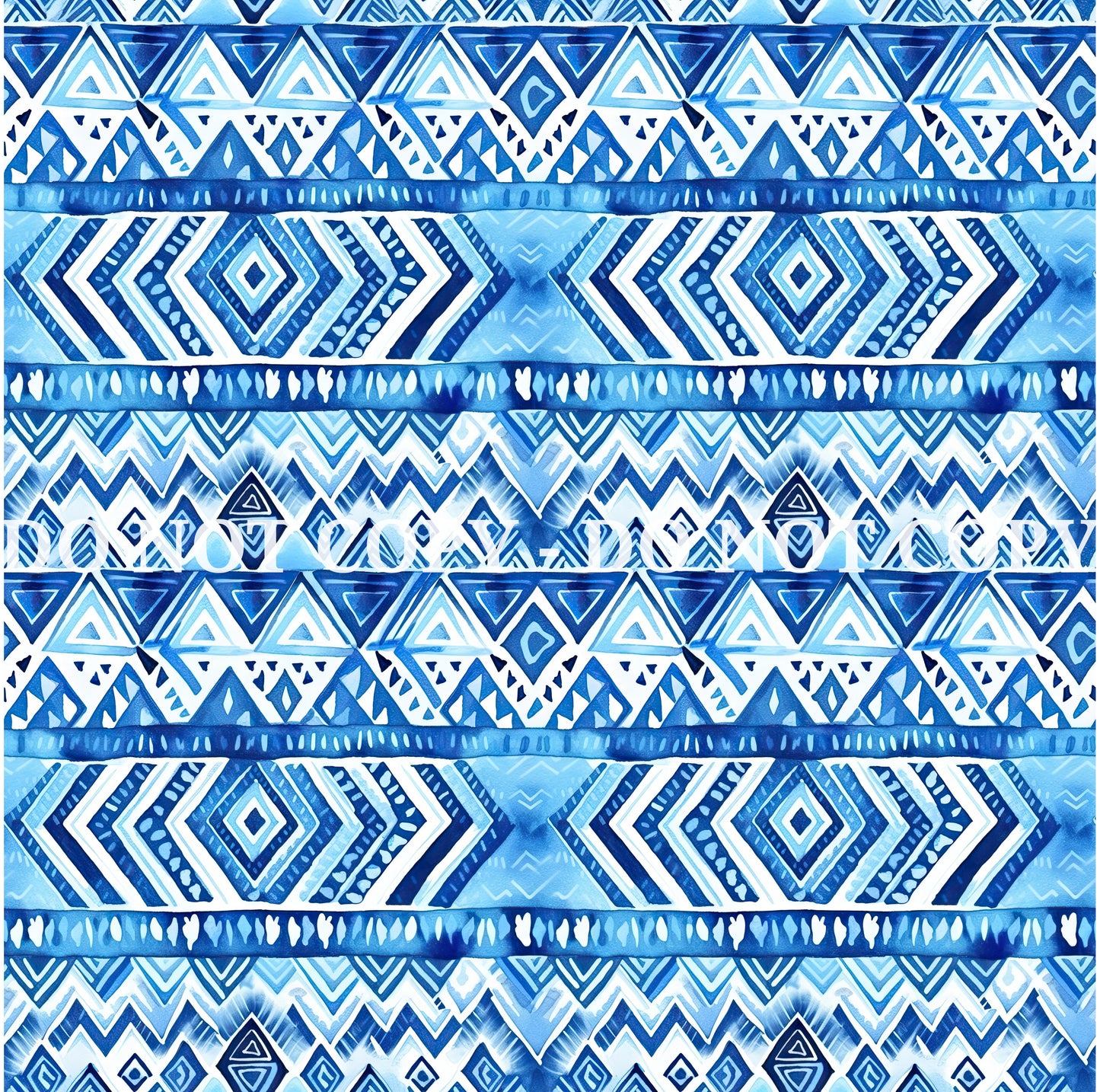 WATERCOLOR BLUE PATTERN VINYL - MULTIPLE VARIATIONS