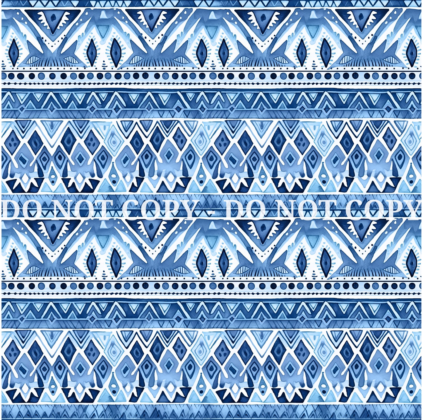 WATERCOLOR BLUE PATTERN VINYL - MULTIPLE VARIATIONS