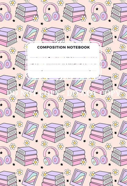 COMPOSITION NOTEBOOK COVERS - FRONT AND BACK - MULTIPLE VARIATIONS