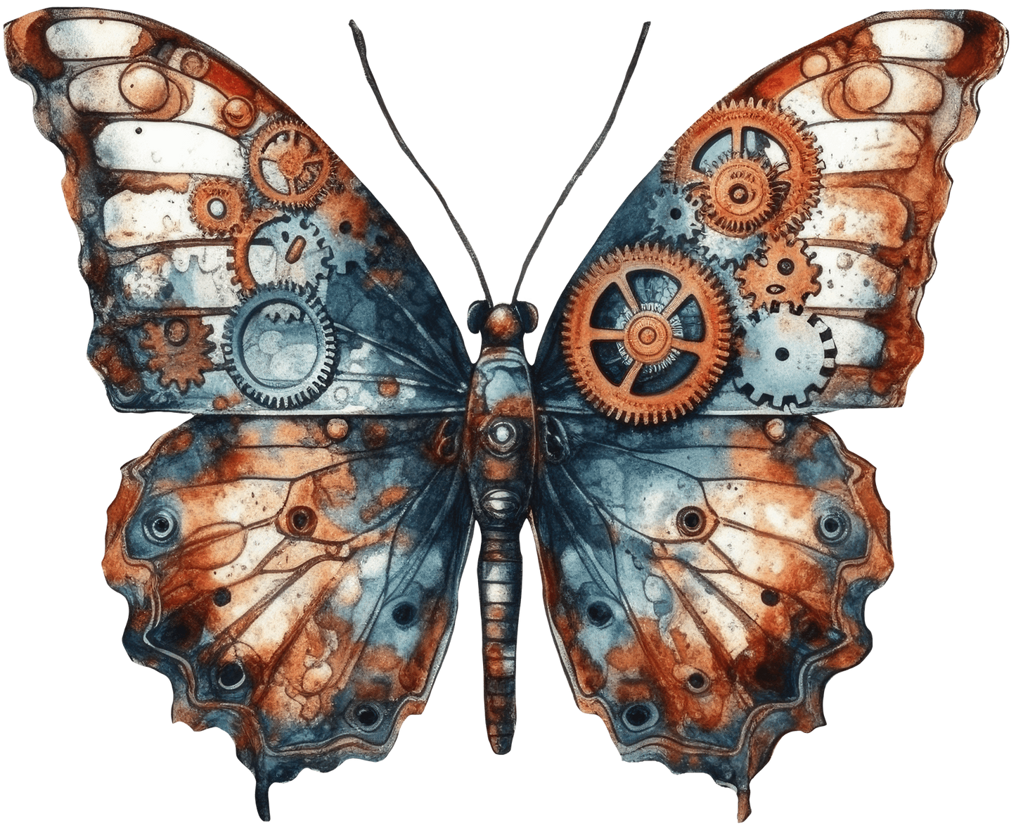 STEAMPUNK BUTTERFLIES - Decals