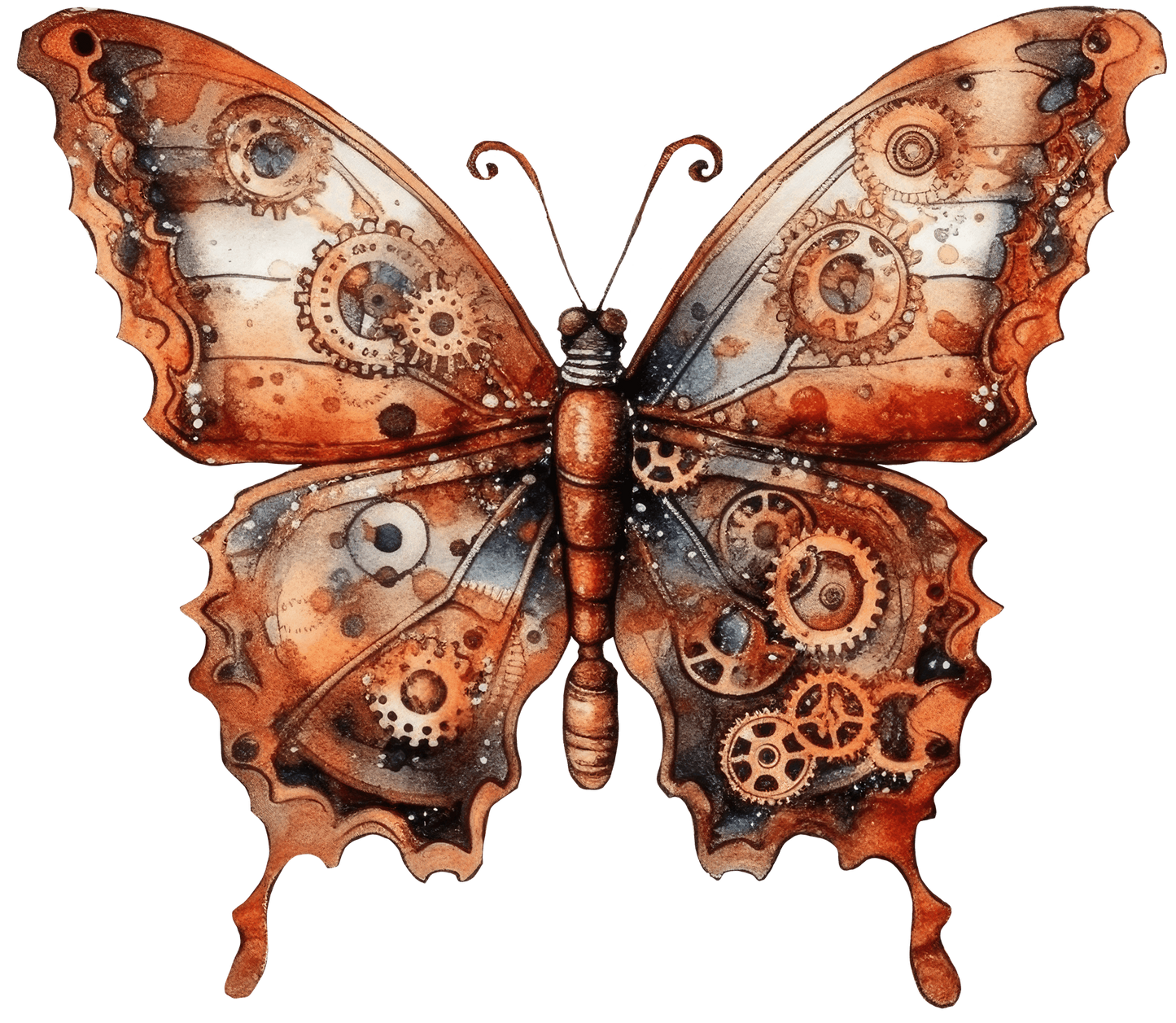 STEAMPUNK BUTTERFLIES - Decals