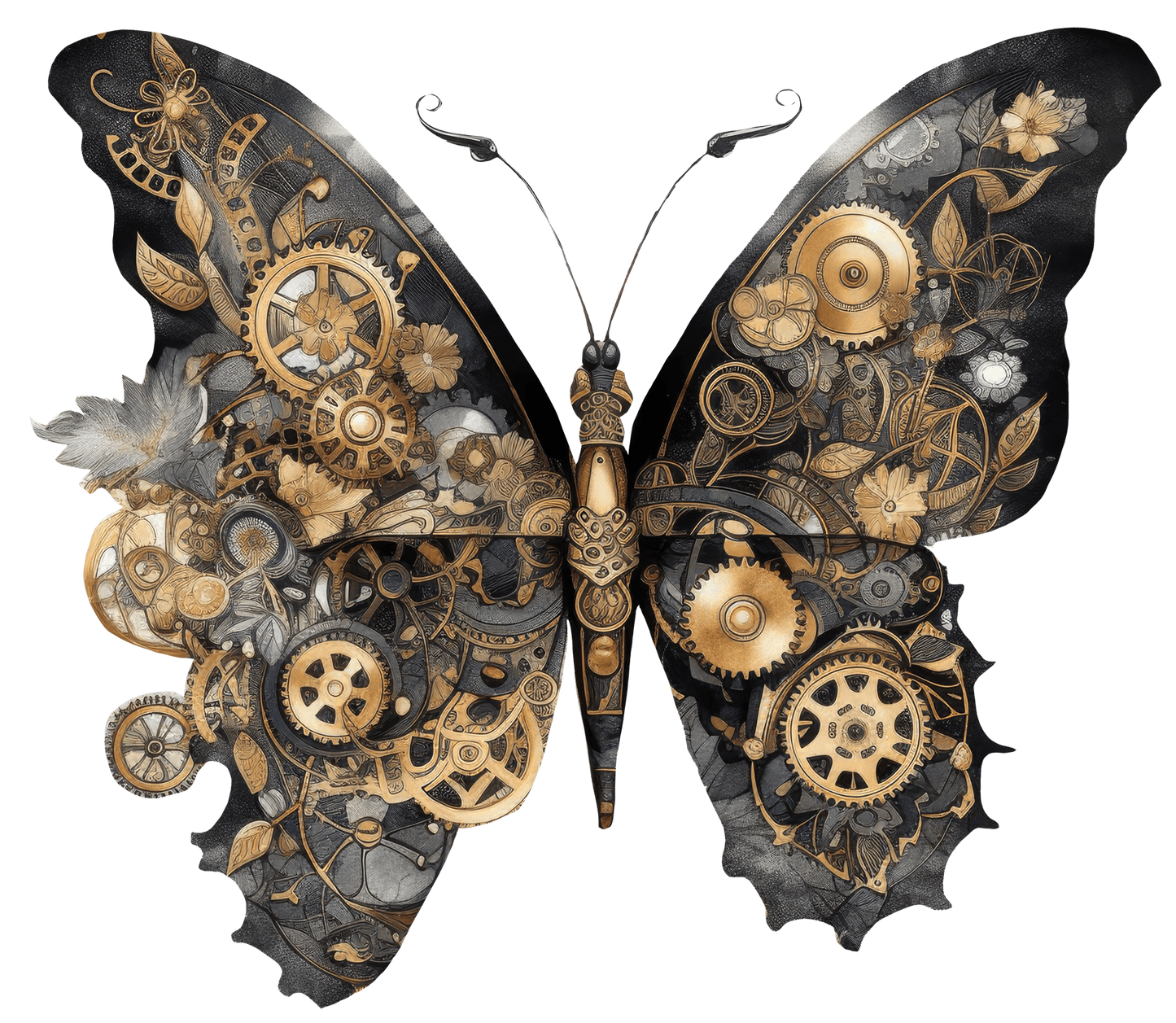 STEAMPUNK BUTTERFLIES - Decals