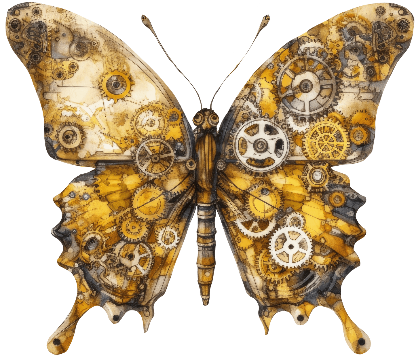 STEAMPUNK BUTTERFLIES - Decals