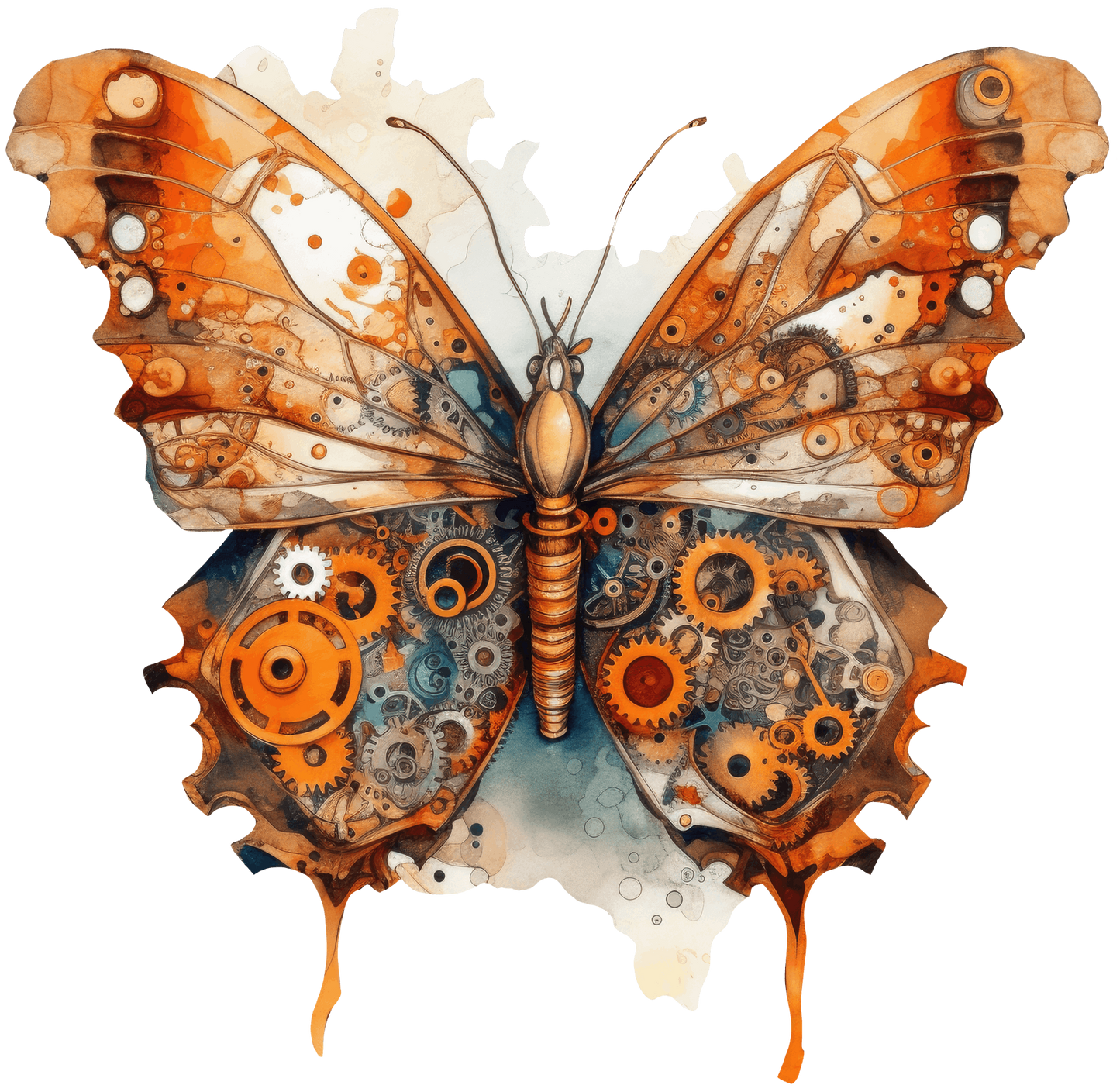 STEAMPUNK BUTTERFLIES - Decals