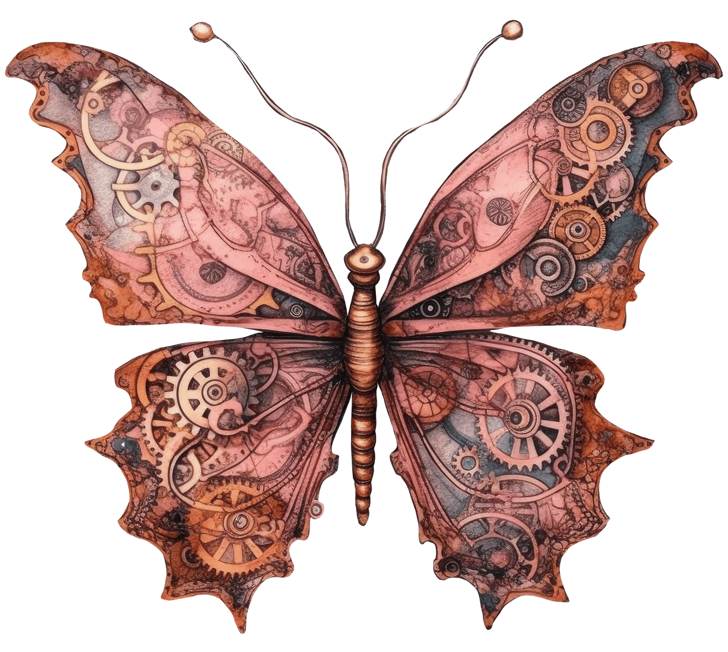 STEAMPUNK BUTTERFLIES - Decals