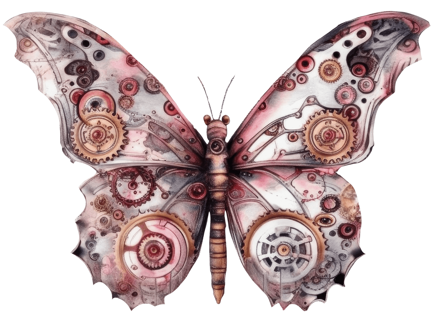 STEAMPUNK BUTTERFLIES - Decals