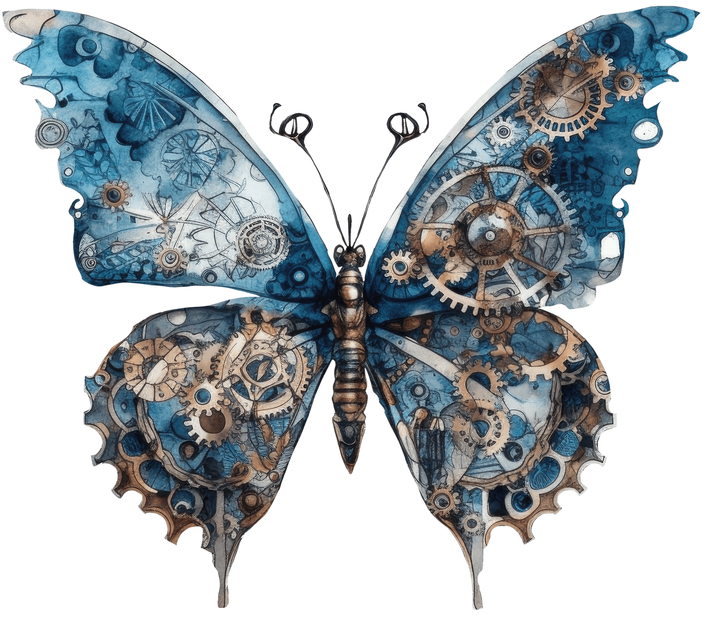 STEAMPUNK BUTTERFLIES - Decals