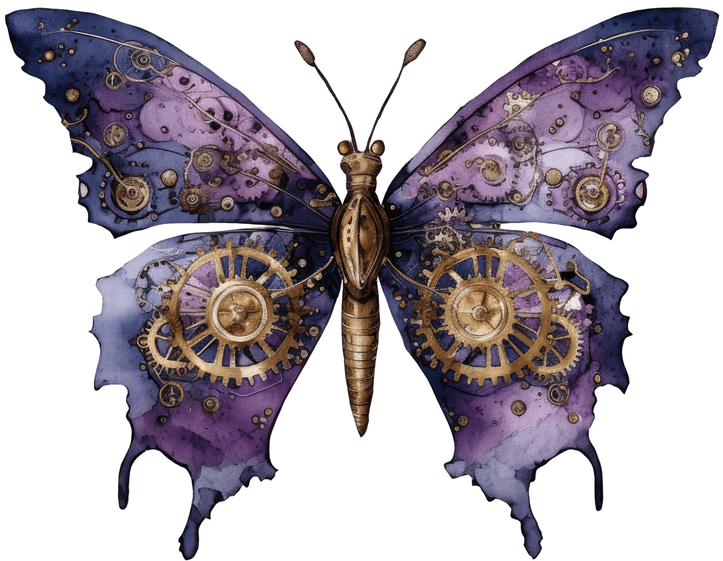 STEAMPUNK BUTTERFLIES - Decals