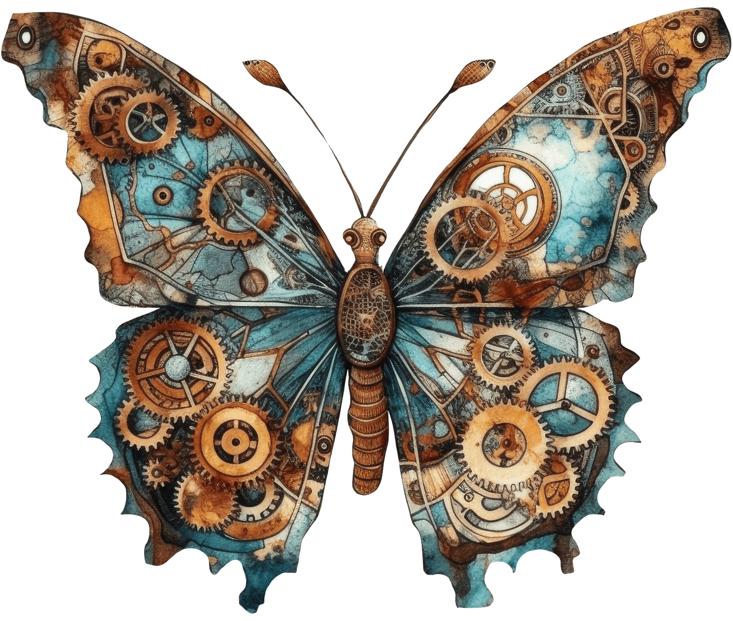 STEAMPUNK BUTTERFLIES - Decals