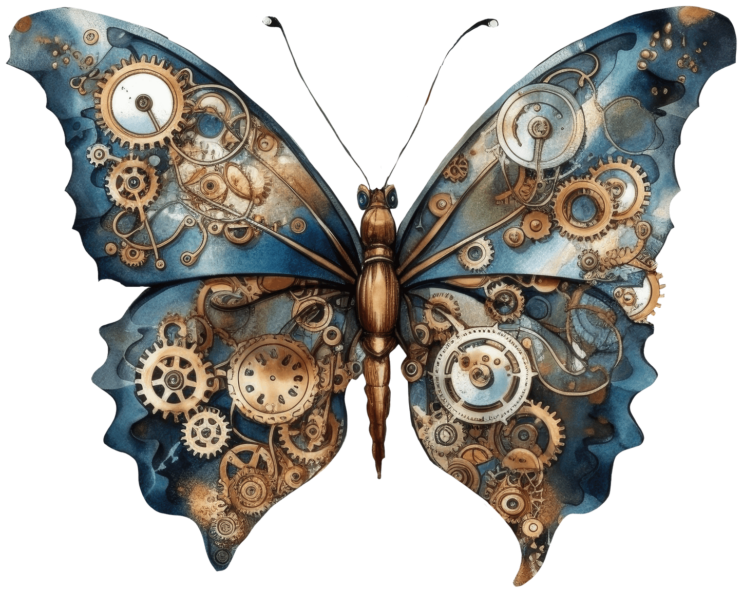 STEAMPUNK BUTTERFLIES - Decals