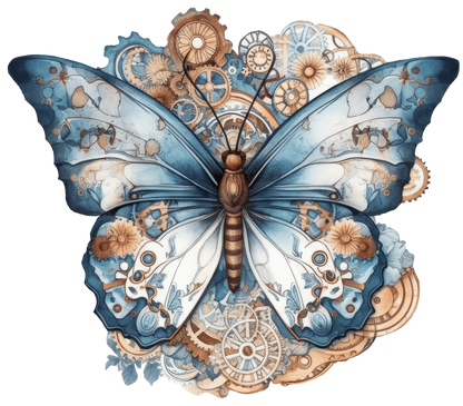 STEAMPUNK BUTTERFLIES - Decals