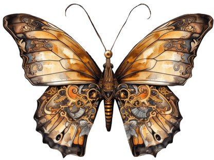 STEAMPUNK BUTTERFLIES - Decals