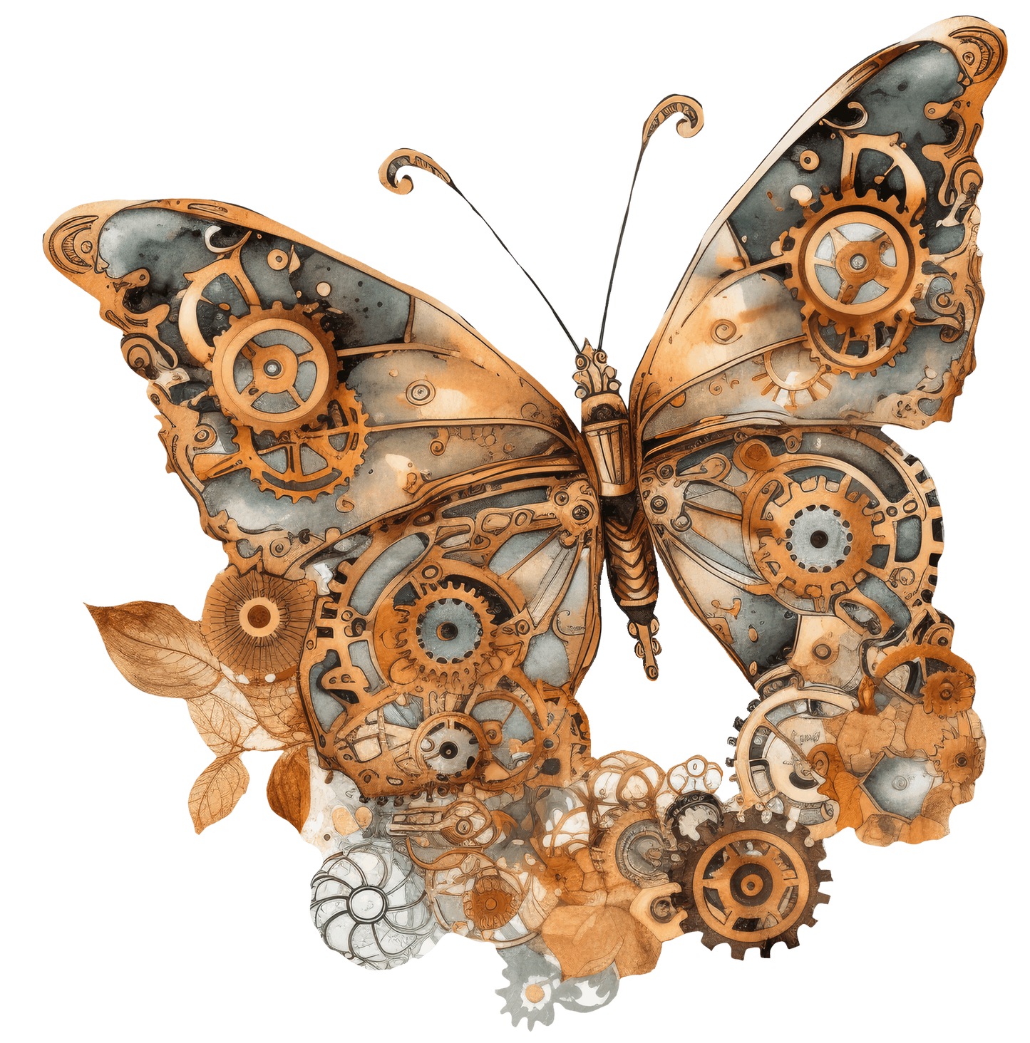 STEAMPUNK BUTTERFLIES - Decals