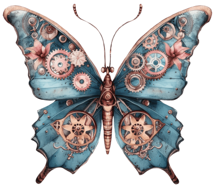 STEAMPUNK BUTTERFLIES - Decals