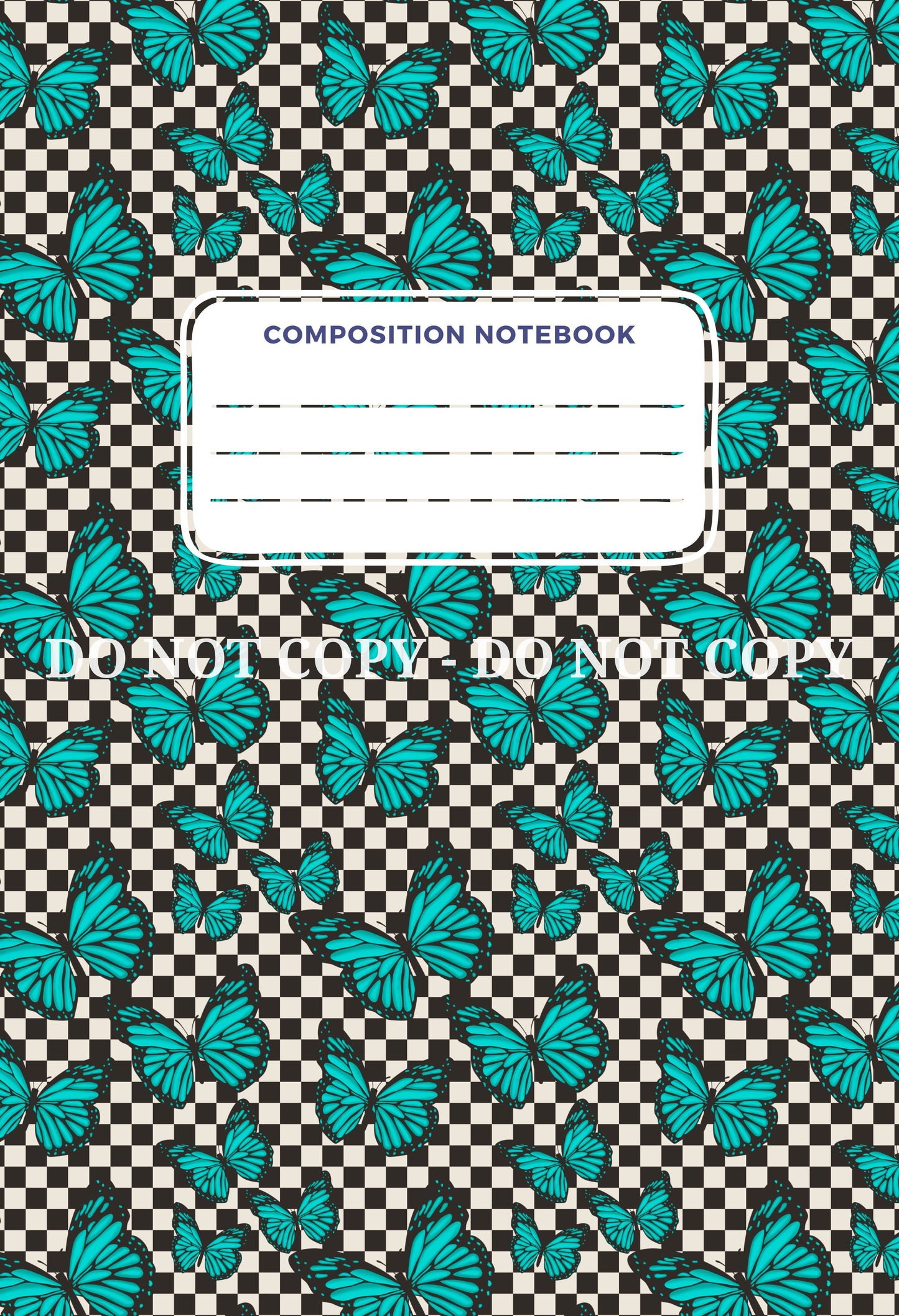 COMPOSITION NOTEBOOK COVERS - FRONT AND BACK - MULTIPLE VARIATIONS