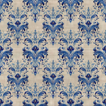 BLUE WATERCOLOR LINEN - MULTIPLE VARIATIONS