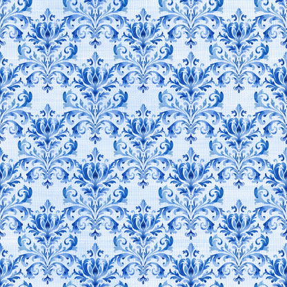 BLUE WATERCOLOR LINEN - MULTIPLE VARIATIONS