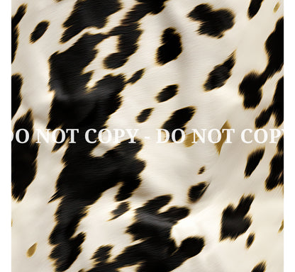 BLACK AND GOLD COWHIDE - MULTIPLE VARIATIONS