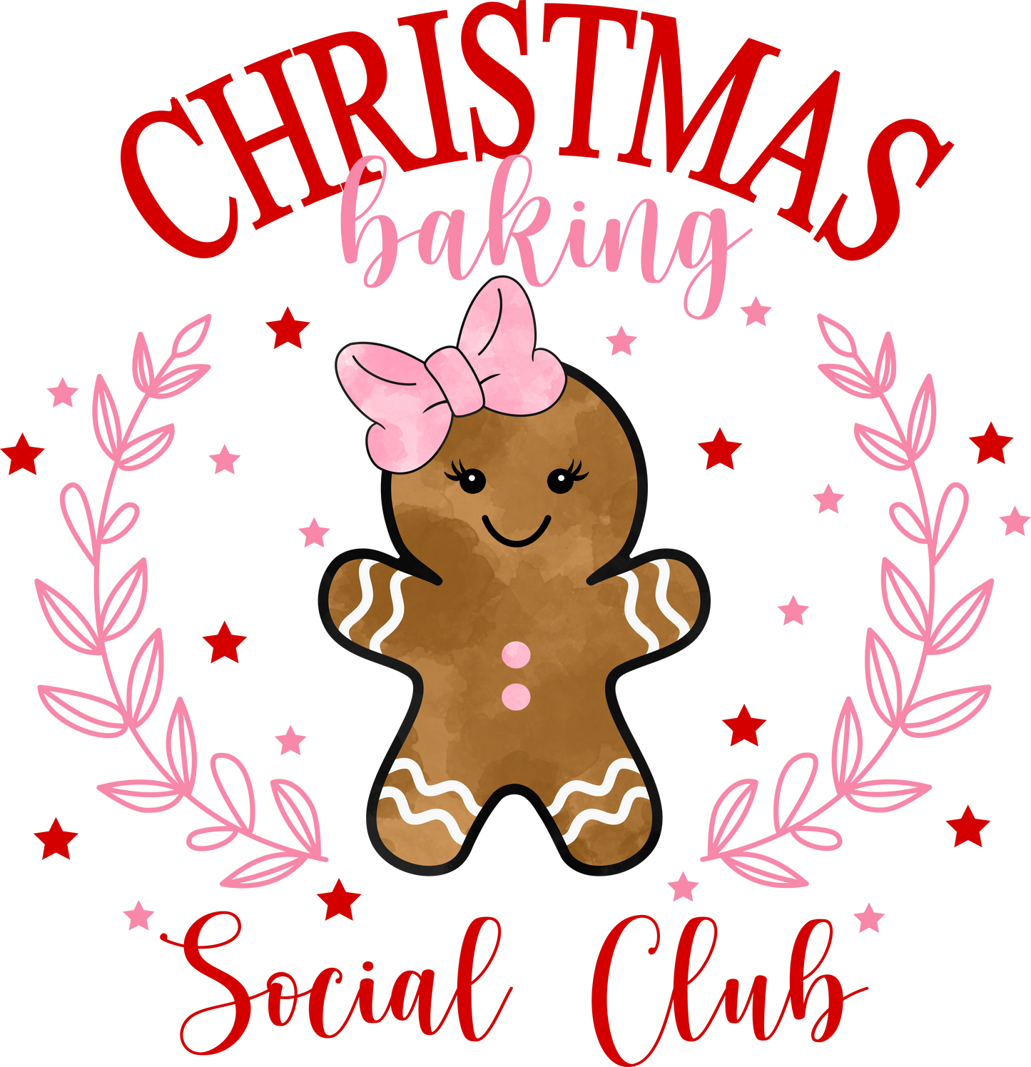 CHRISTMAS BAKING - DECAL